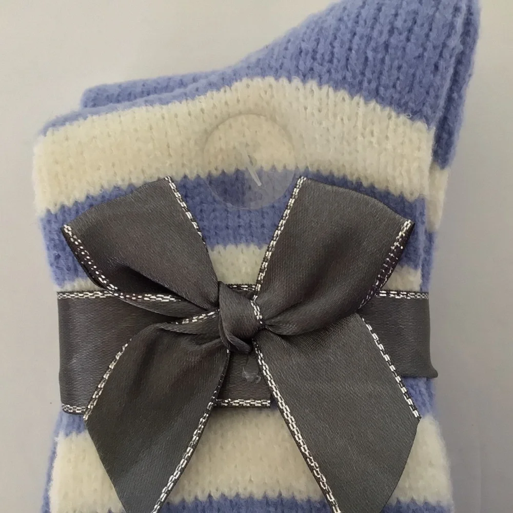 WEST LOOP BLUE SOFT BUTTER SOCKS NWT PACK …